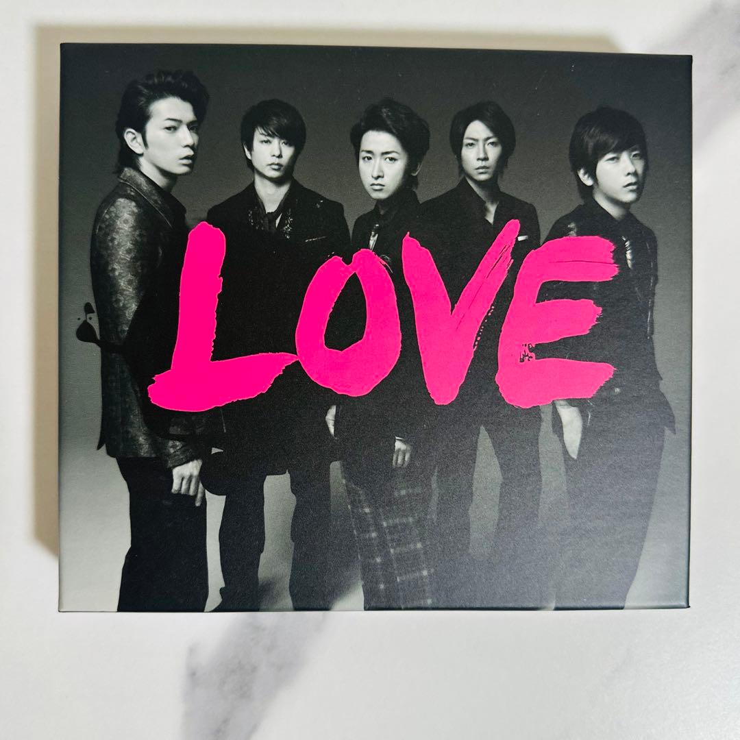 嵐アルバム LOVE 初回限定盤 - メルカリ