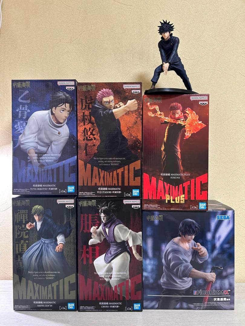 呪術廻戦フィギュア7個セット - メルカリ