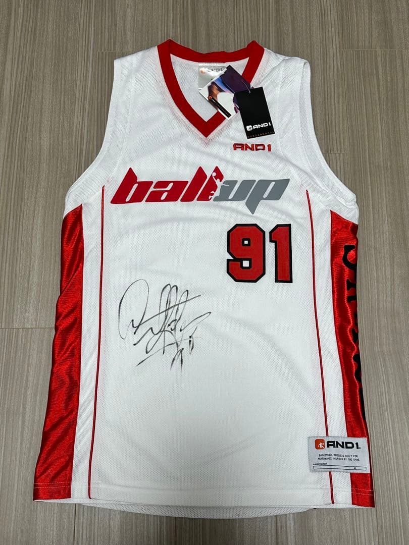 デニス ロッドマン　AND1 限定　ユニフォーム　サイン　新品未使用 2026年最新】ロッドマン サインの人気アイテム - メルカリ
