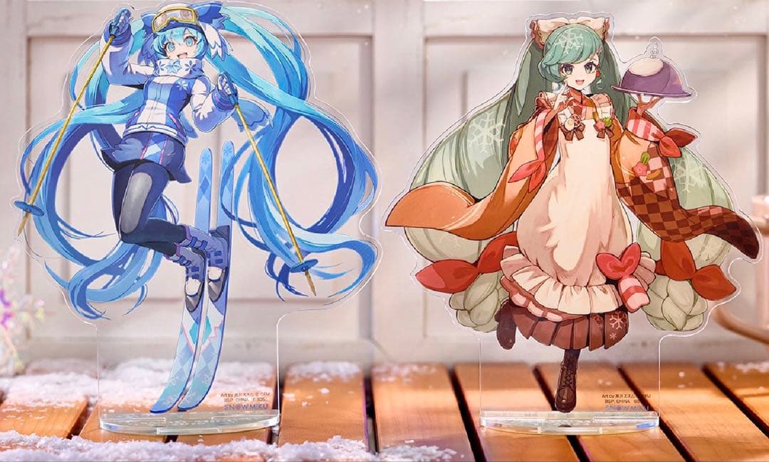 一番くじ 雪ミク HatsuneMiku ビックアクリルスタンド コンプ - メルカリ