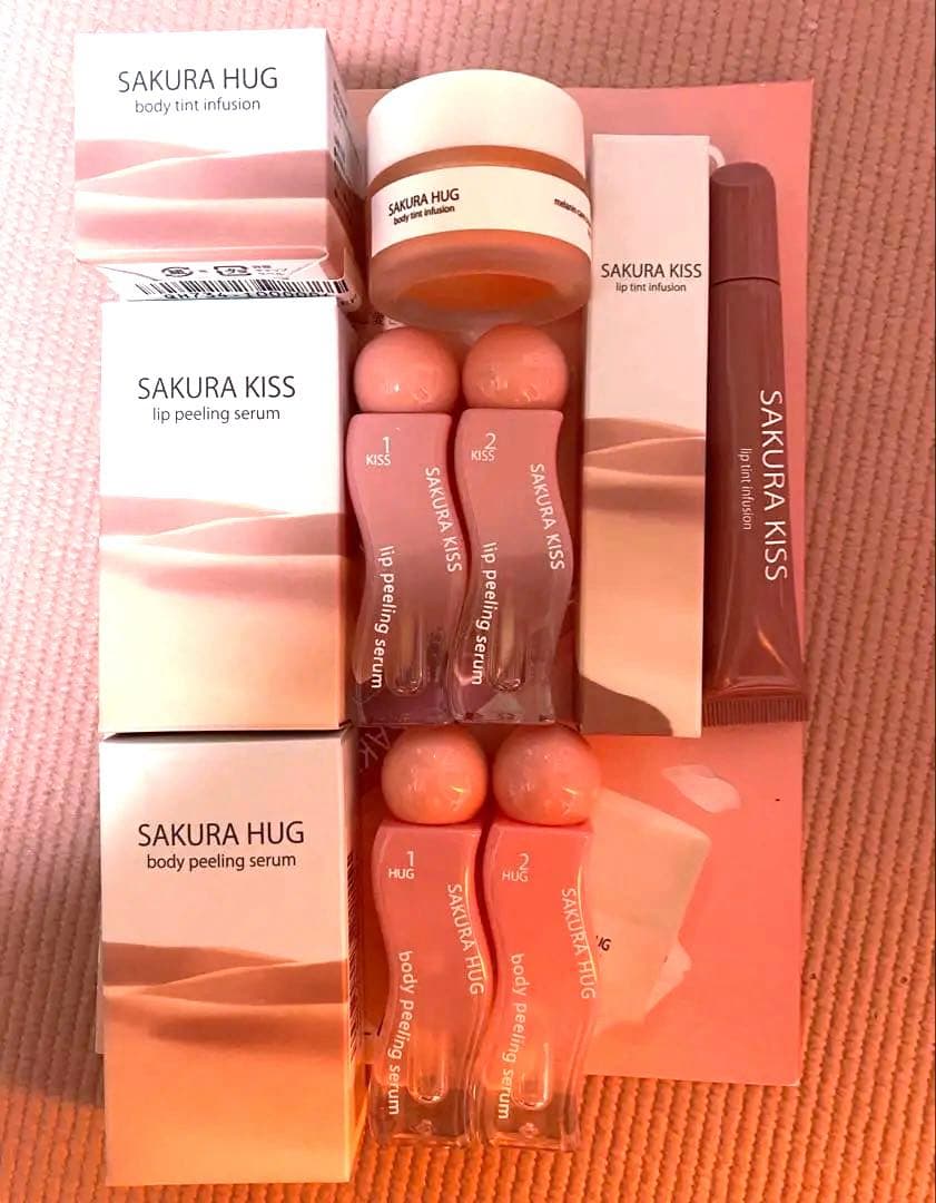 41,003円相当!!】SAKURA GLOW ピーリングセラム 6点セット - メルカリ