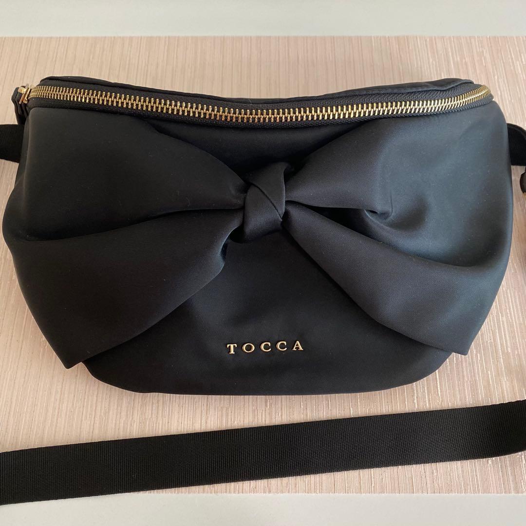 美品】TOCCA リボン ボディバッグ - メルカリ