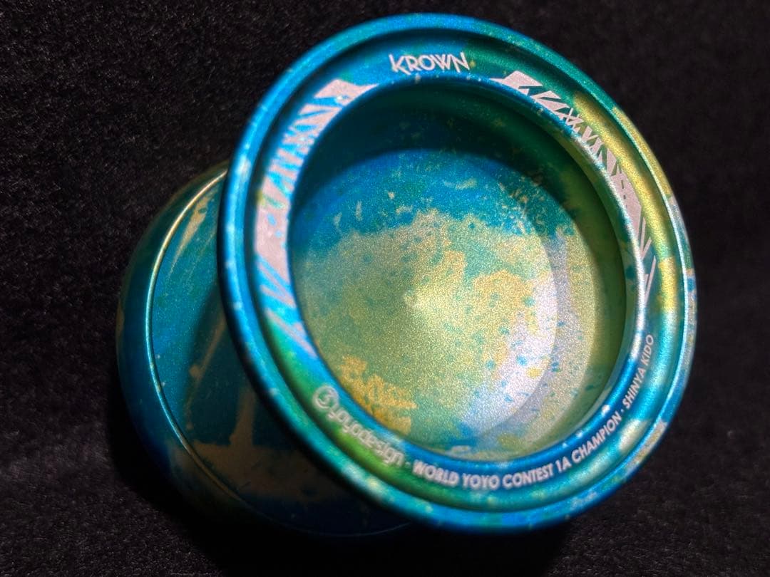 C3yoyodesign Krown Finger Spin 美品 廃盤 希少の通販はau PAY