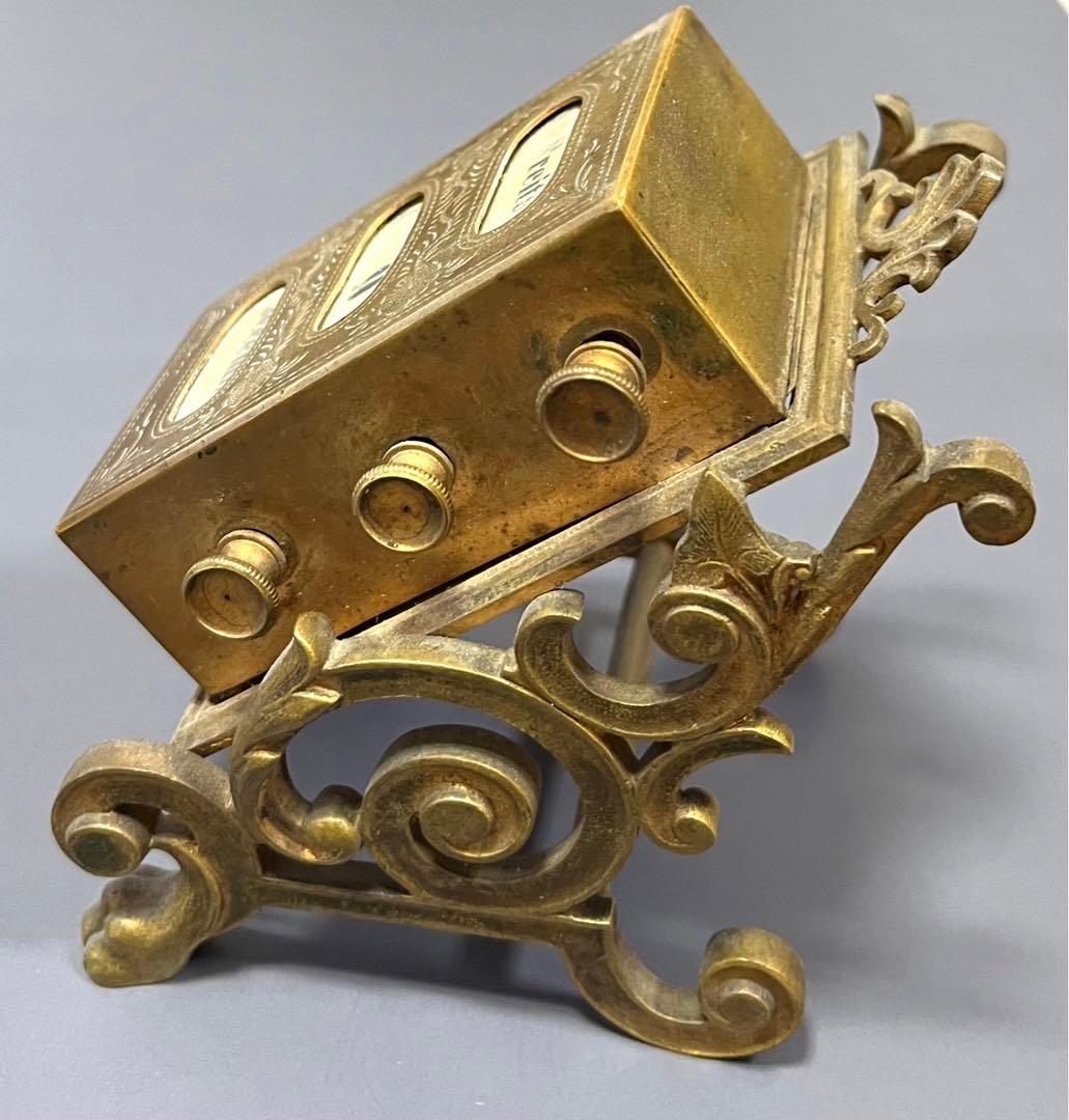 アンティーク 【卓上万年カレンダー】 ドイツ語 - メルカリ