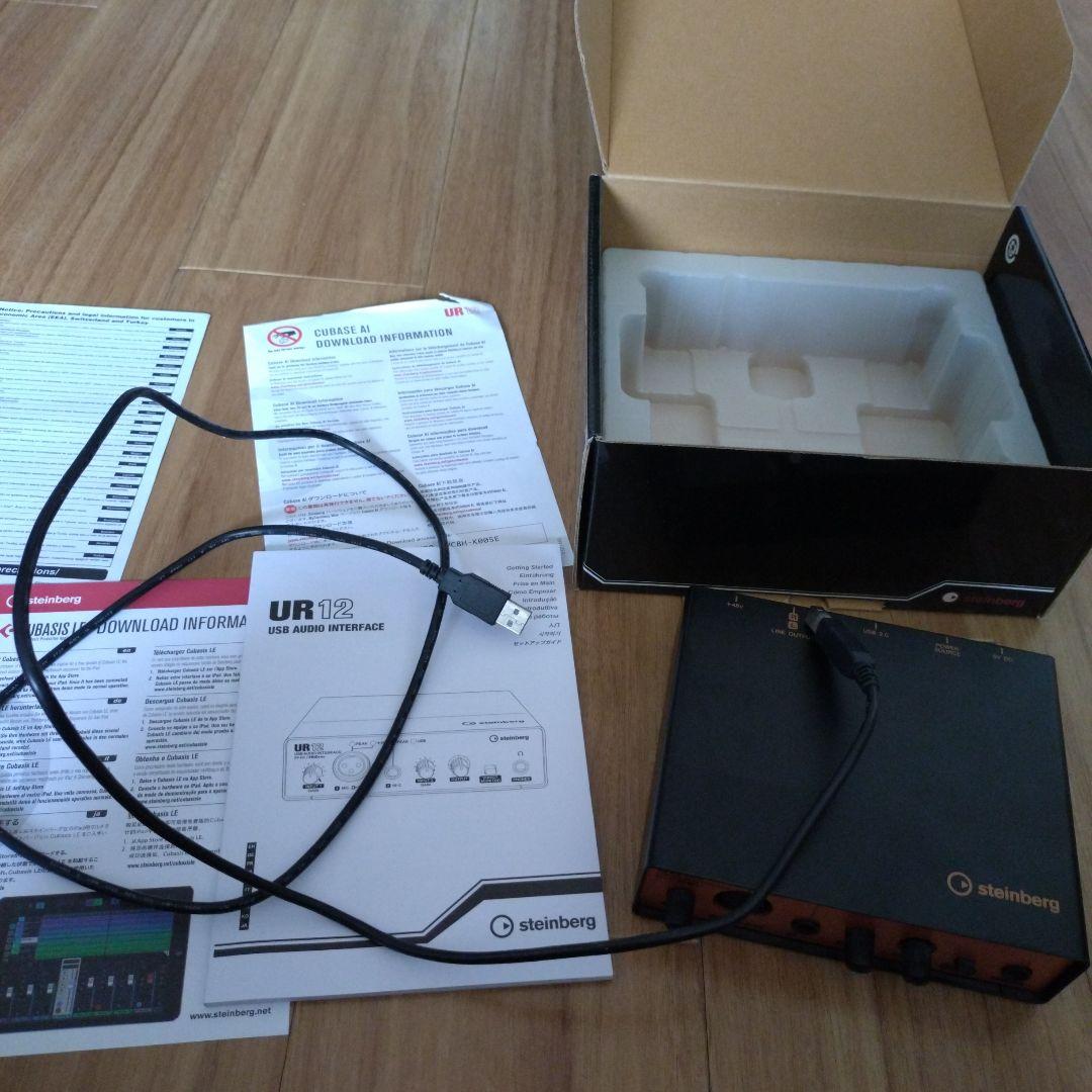 Steinberg UR12 オーディオインターフェース（使用回数2回） - メルカリ