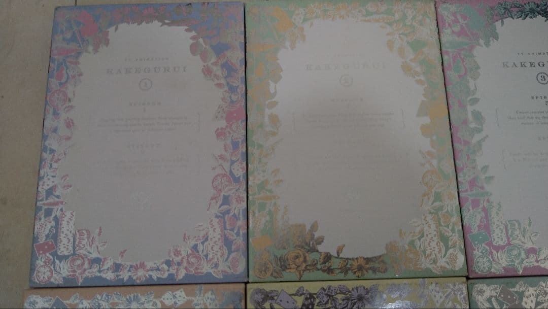 賭ケグルイ DVD 全巻セット 1期 【箱キズ・シミ汚れあり】