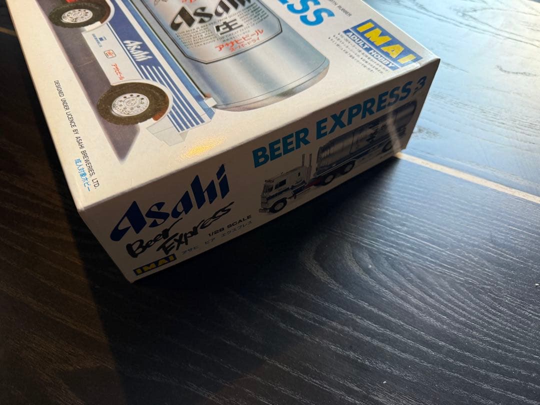 IMAI 1/28 アサヒビール エクスプレス トラック プラモデル 未組立