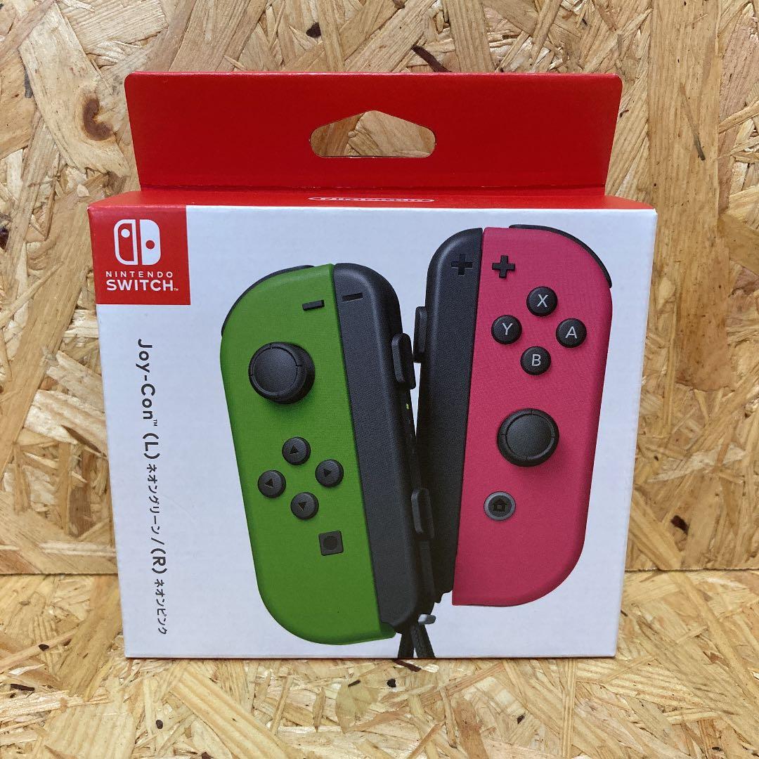 Nintendo JOY-CON (L)/(R) ネオングリーン/ネオンピンク Amazon.co.jp: 【任天堂純正品】Joy-Con (L) ネオングリーン/ (R