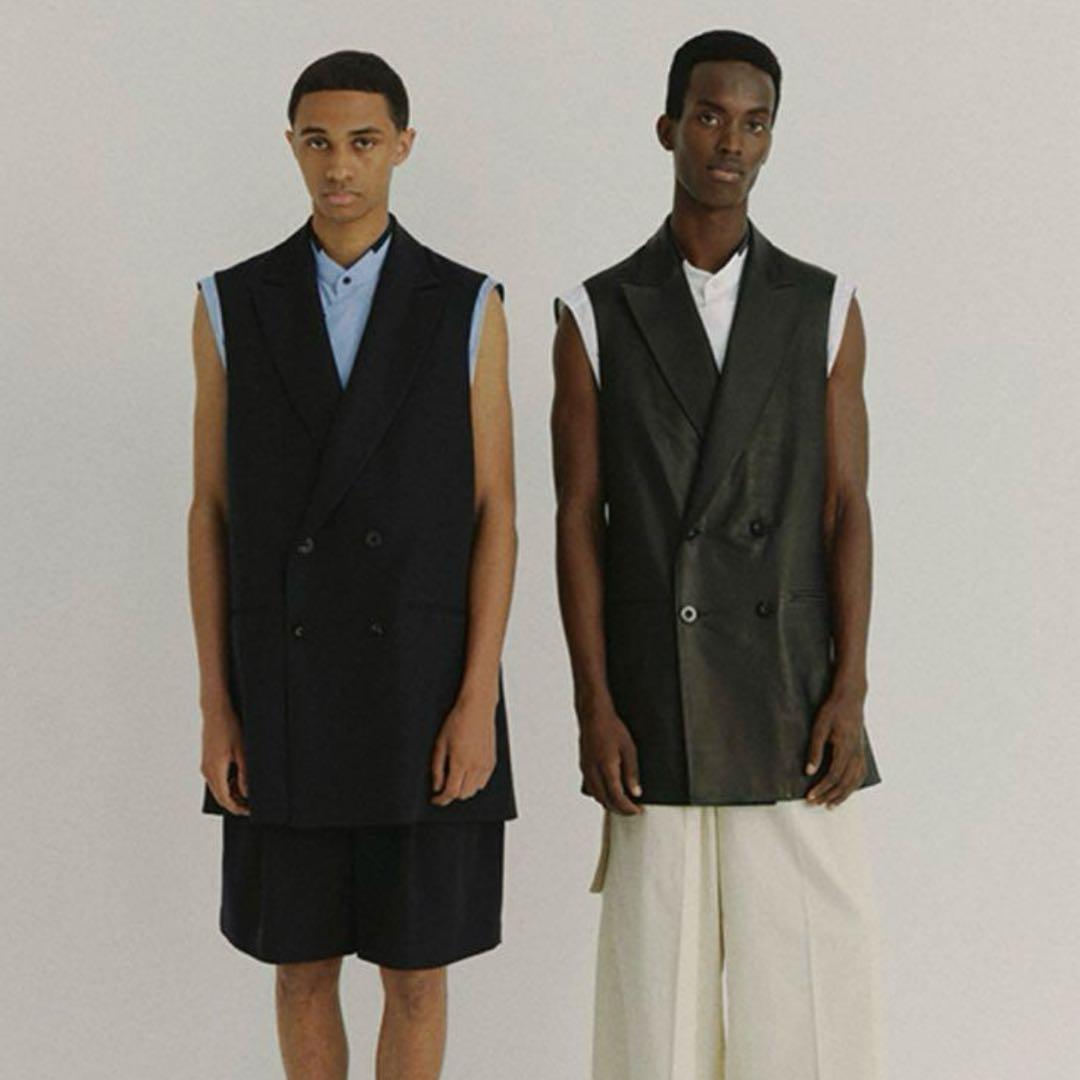 irenisa スリーブレスジャケット　ベスト、ジレ IRENISA】スリーブレスジャケット – ファッションスナップストア