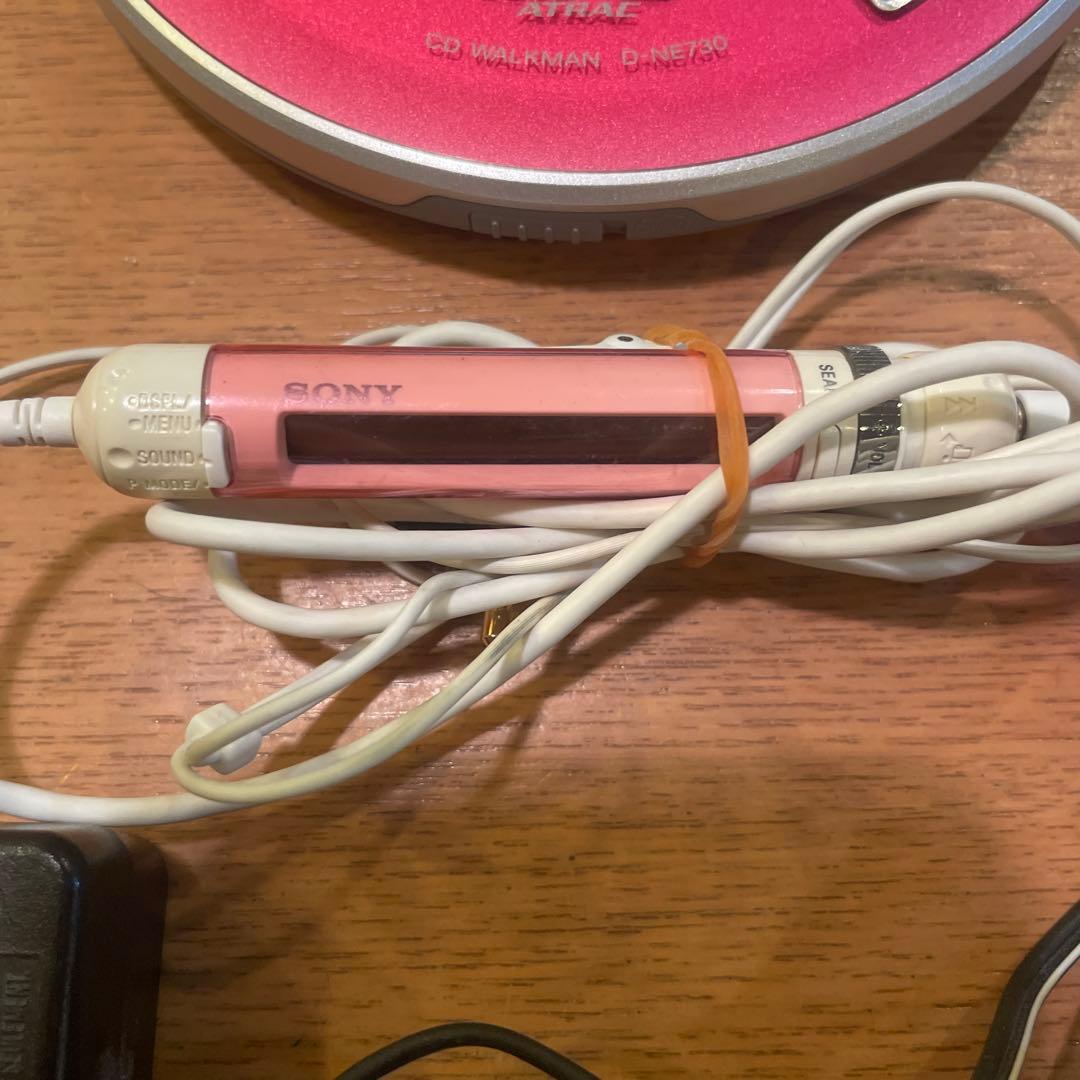 SONY ポータブルCDプレーヤー MP3対応 ピンク