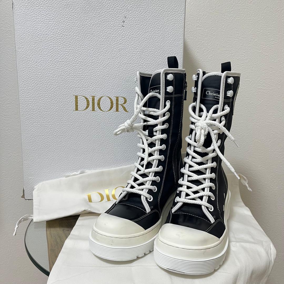 【DIOR/ディオール】D-RISE D-ライズ ブーツ 黒 楽天市場】Christian Dior クリスチャンディオール BOTTE D-RISE D