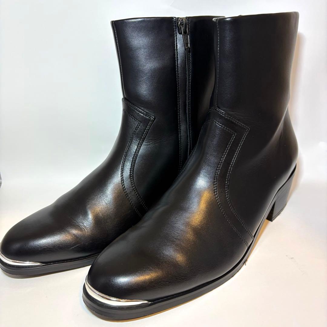 【本革】Lui’s ルイス ヒールレザーブーツ 42 黒 メンズ ウエスタン Lui's（ルイス） ブーツ レザーヒールブーツ メンズ : ZOZOTOWN Yahoo