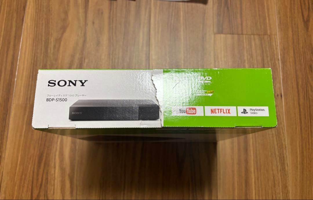 動作確認済 2023年生 SONY BDP-S1500 ブルーレイプレイヤー 動作確認済