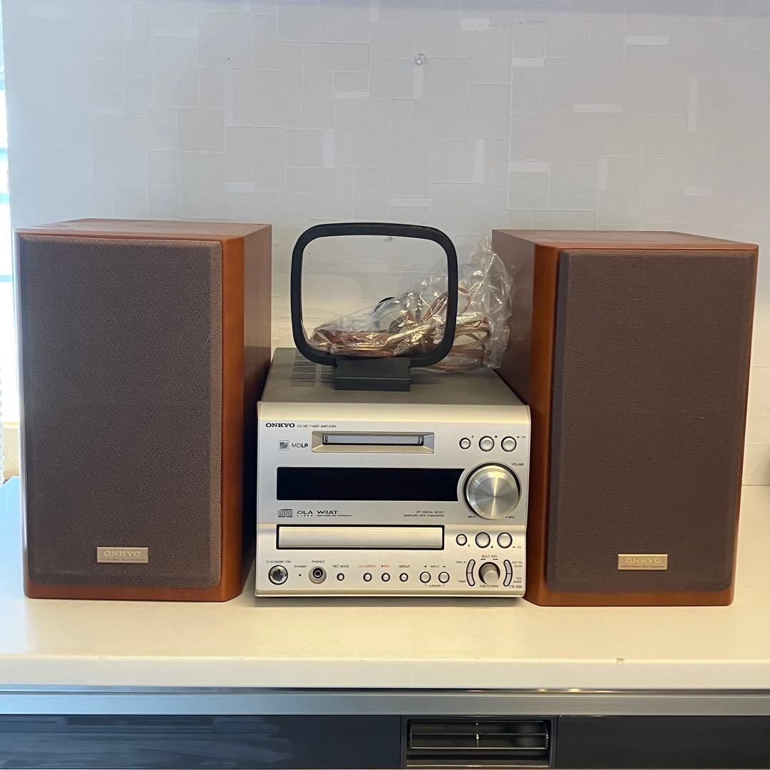 【通電OK】ONKYO FR-X9A CD/MDコンポ スピーカー D-SX9A 通電OK】ONKYO FR-X9A CD/MDコンポ スピーカー D-SX9A Amazon.co.jp