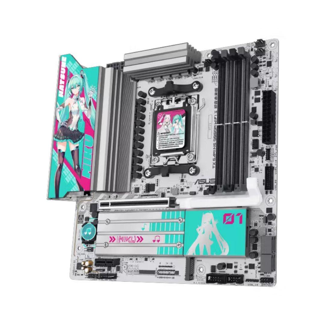 ASUS TX Gaming B850 初音ミクコラボマザーボード - メルカリ