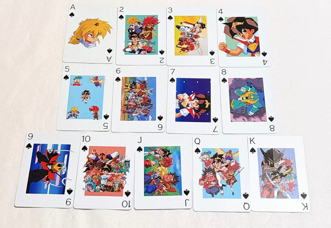 希少】魔神英雄伝ワタル 3 トランプ 当時のもの - メルカリ