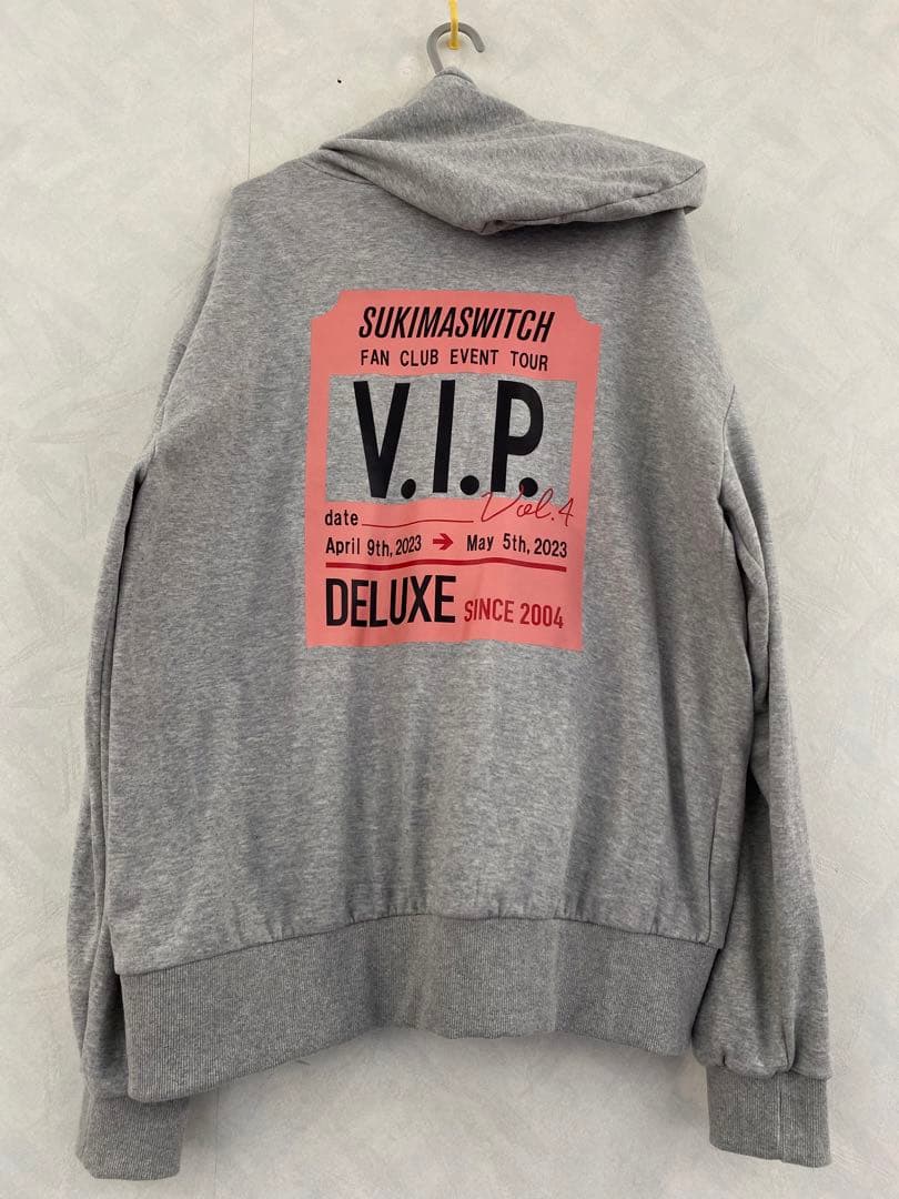 美品 スキマスイッチ ファンクラブツアー V.I.P. Vol.4 パーカー L