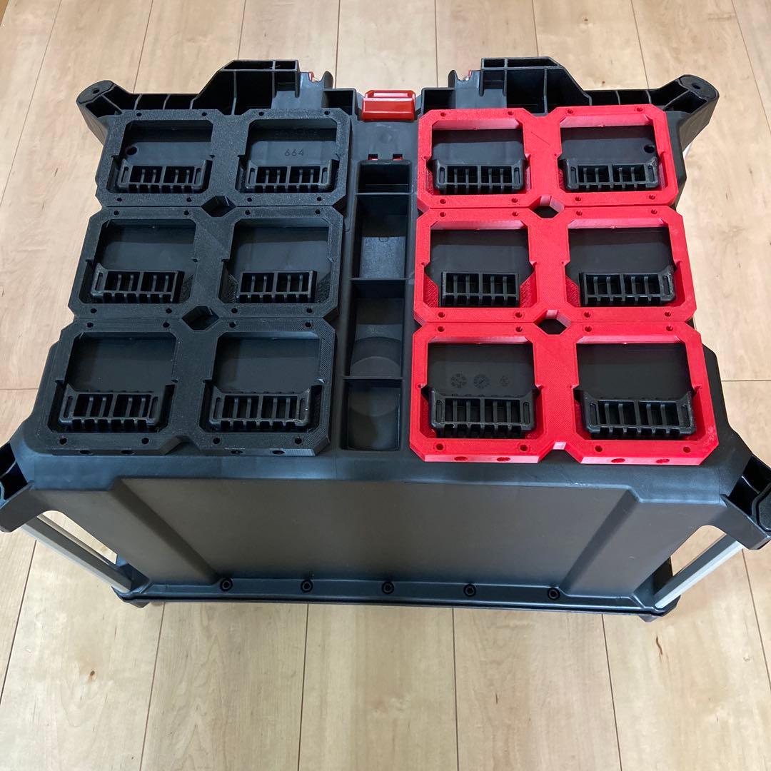 送料無料 ミルウォーキー パックアウト マウント ABS仕様 Eセット 黒18個