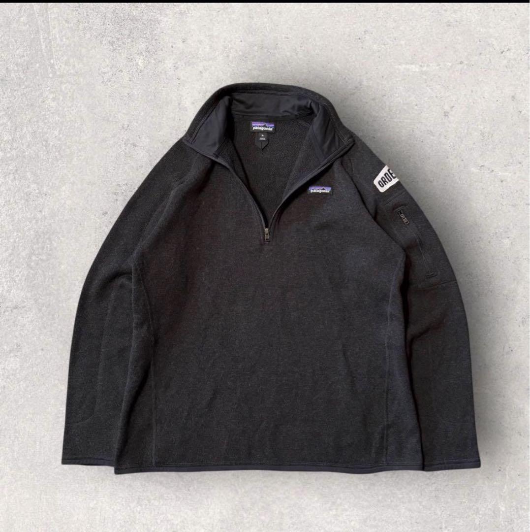 パタゴニア】ベターセーター ハーフジップフリース 黒 XL 美品 15年製