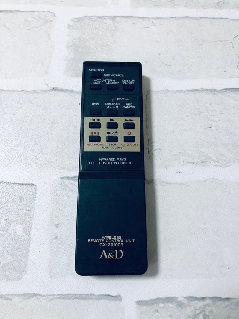 A&D ワイヤレスリモコン GX-Z9100R リモコン (Tv3930) 2026年最新】A＆D GX-Z9100の人気アイテム - メルカリ