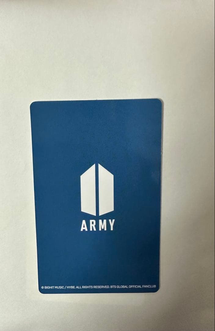 BTS 日本FC 会報誌 アンケート特典 トレカ v テテ テヒョン - メルカリ