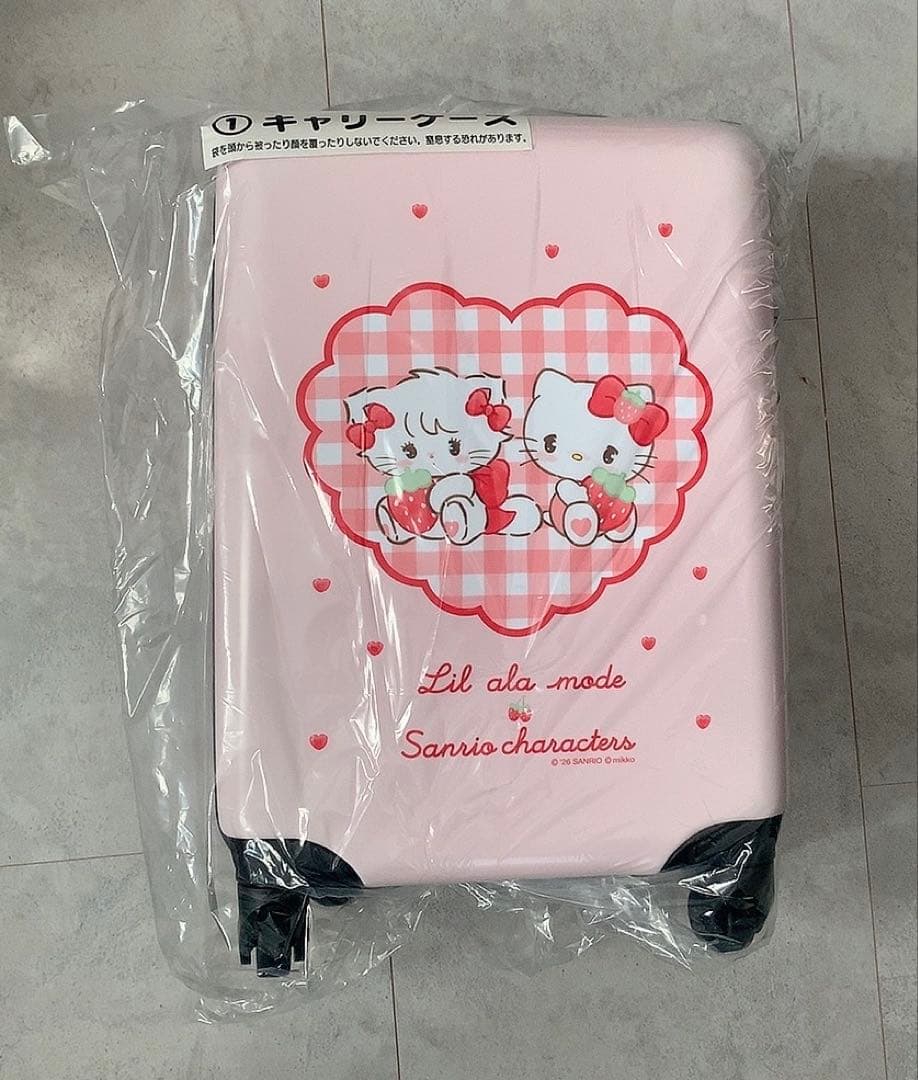 リルアラモード×サンリオキャラクターズ 当りくじ ①キャリーケース