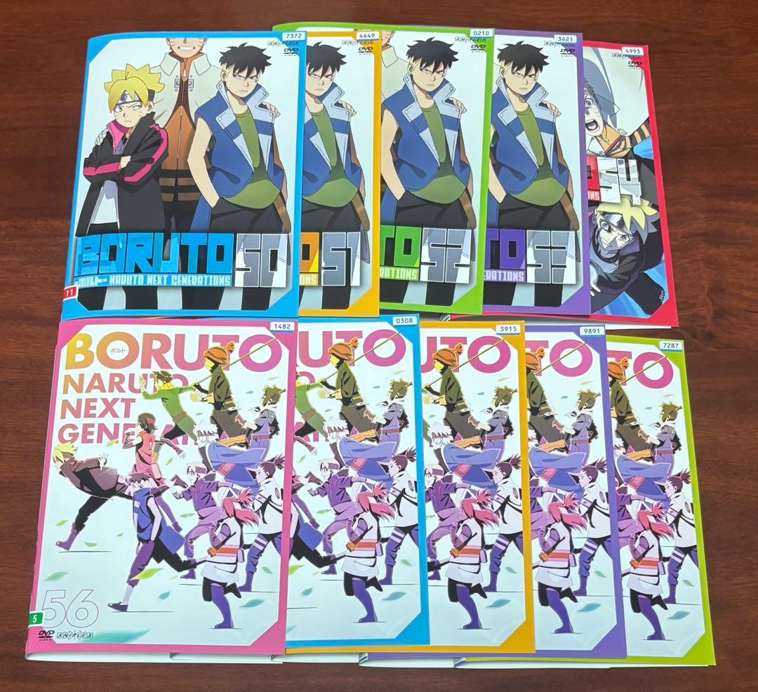 ケース付 ナルト疾風伝+BORUTO(ボルト)+劇場版 全270巻セット dvd