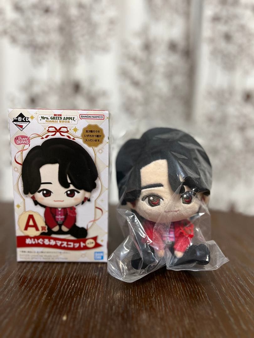 Mrs. GREEN APPLE 一番くじ ぬいぐるみ A賞 大森元貴 ミセス - メルカリ