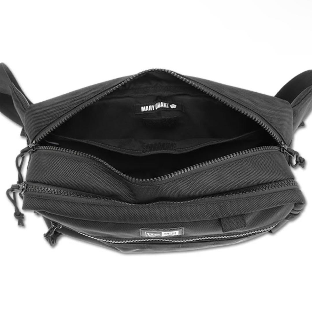 NEW ERA(R) × MARY QUANTスクエア ボディバッグ（ブラック） - メルカリ