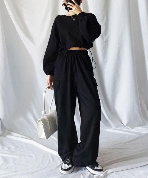 me+em select 上下セットアップ プルオーバー パンツ □0929G - メルカリ