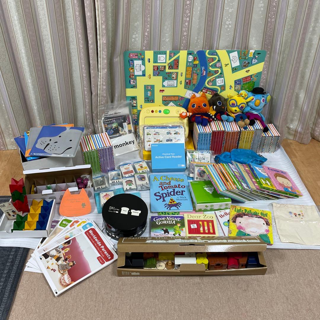 未使用品多数】ワールドワイドイングリッシュ フルセット 全巻 CD DVD