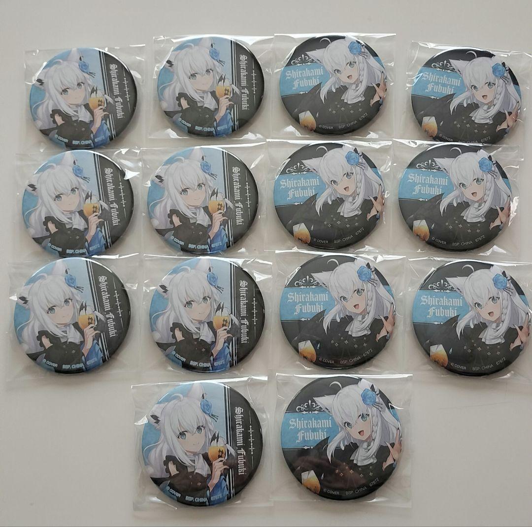 ホロライブ 白上フブキ 缶バッジ 一番くじ - メルカリ