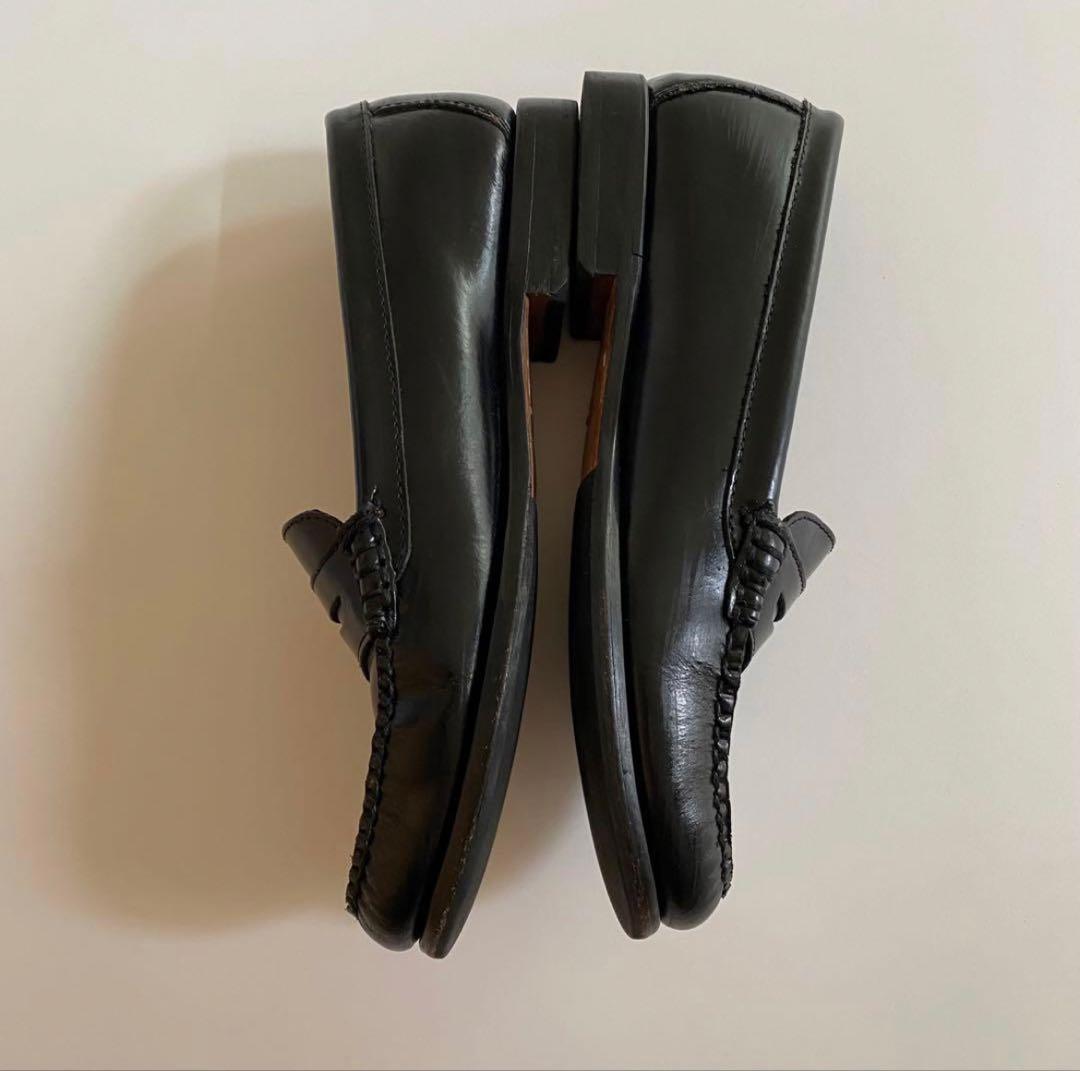 G.H.BASS ローファー US6ブラック 23.5