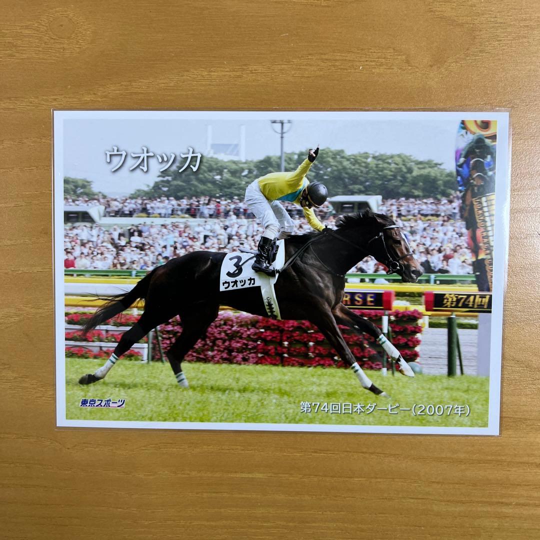 JRA 競馬 日本ダービー ウォッカ 優勝 レース 写真 - メルカリ