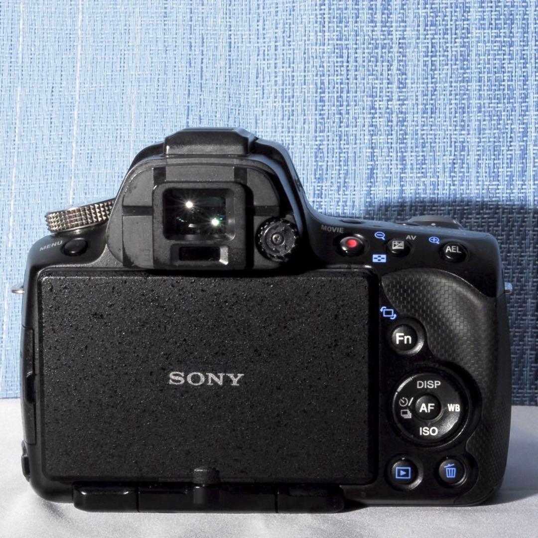♥️美品♥️高速連写＆GPS搭載♥️SONY α55 レンズセット♥️スマホ