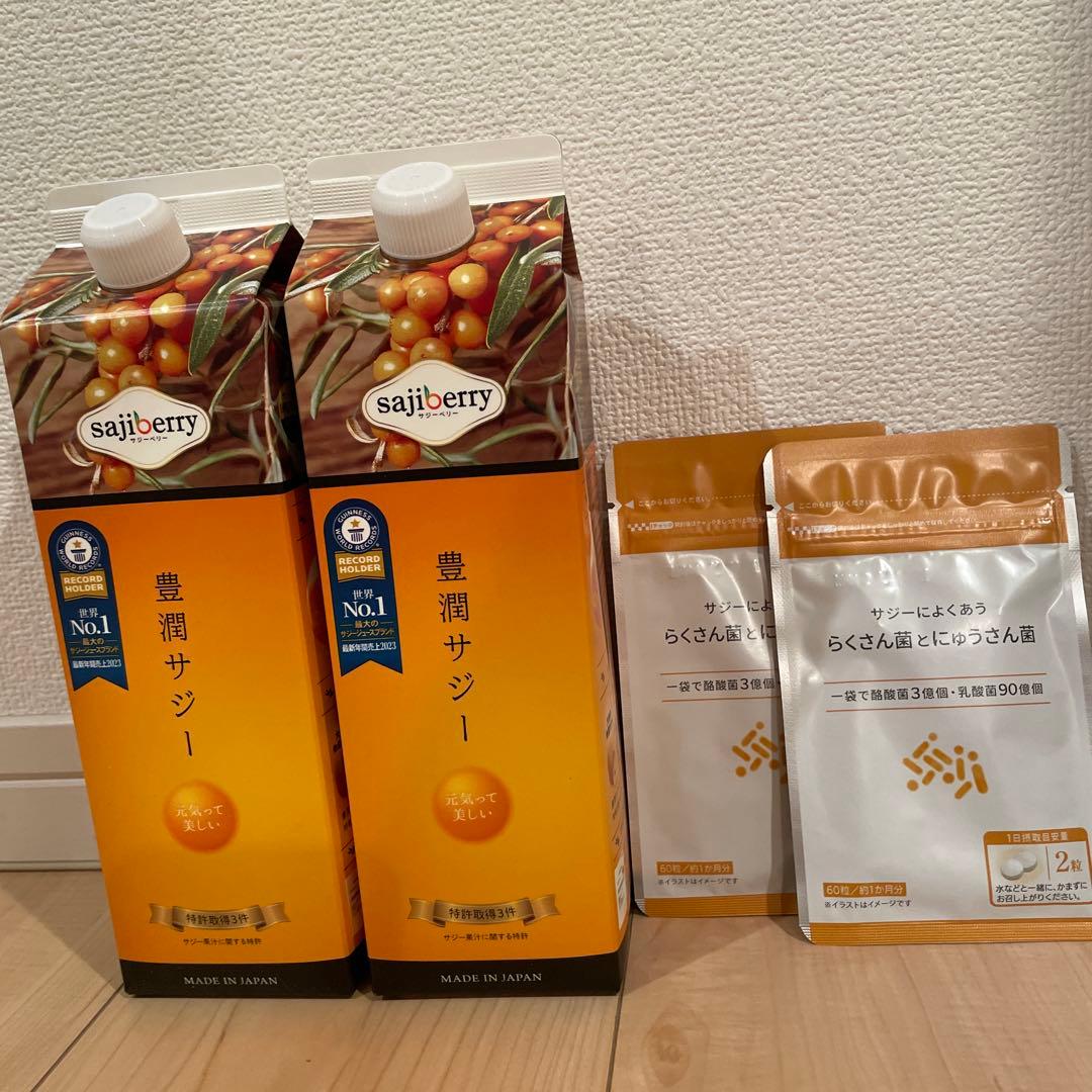 豊潤サジー1000mlとらくさん菌とにゅうさん菌 - メルカリ