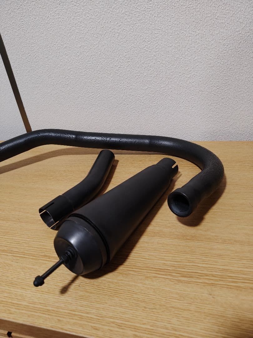 250TR用 ショートマフラー フルエキ ガスケット付き - メルカリ