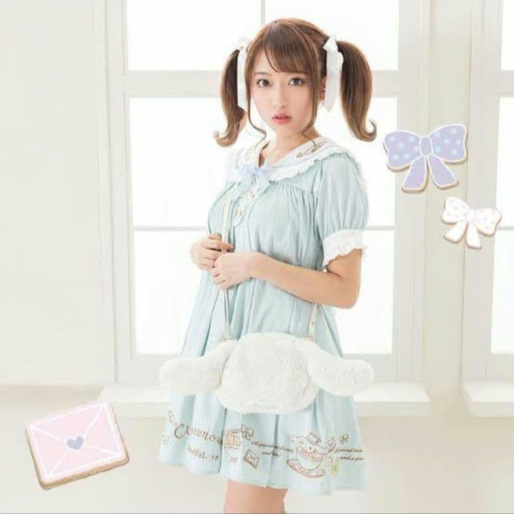 レア♡夢展望 DearMyLove×サンリオ♡シナモロールコラボミニワンピース