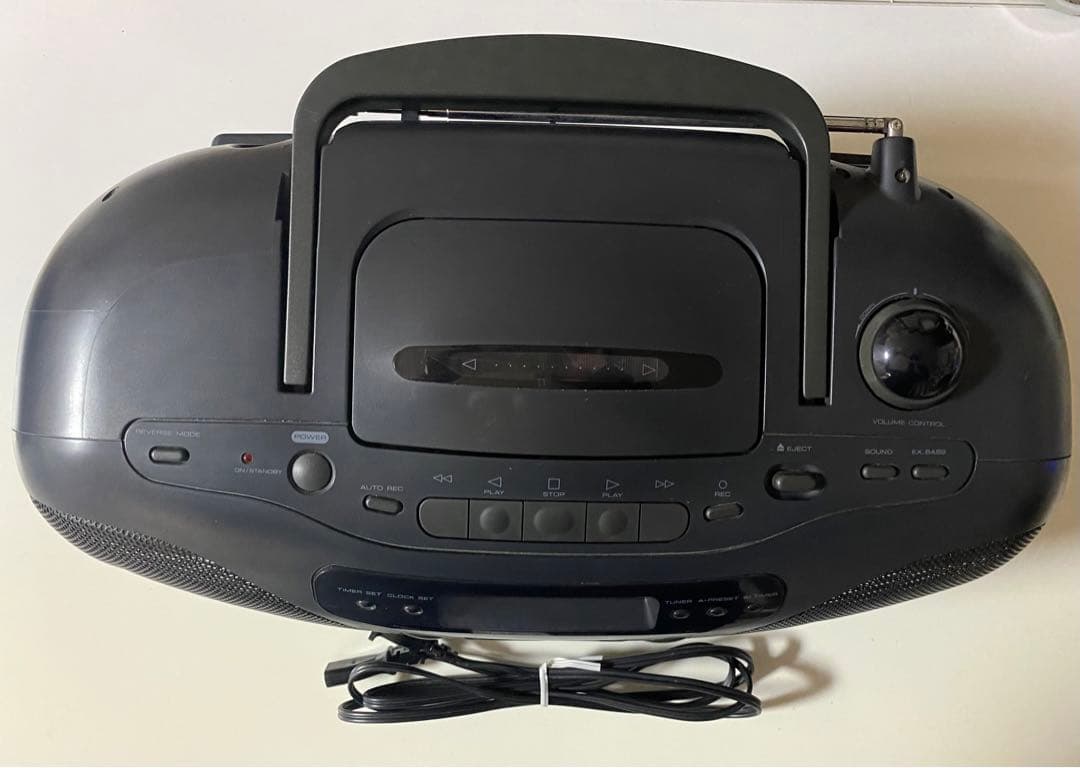 CDラジカセ（KENWOOD)ジャンク品 - メルカリ