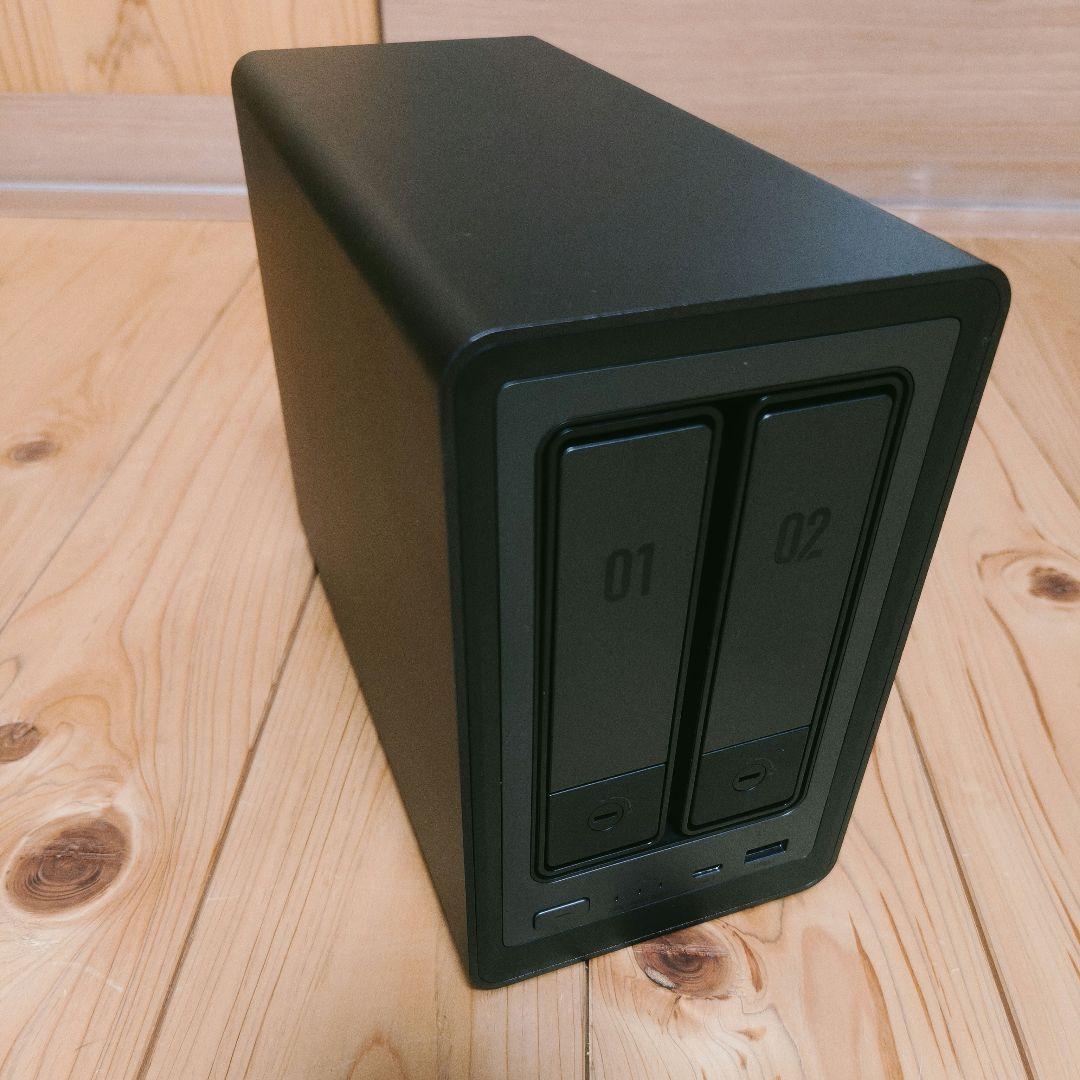 外付けハードディスク・ドライブ UGREEN NASync DXP2800 UGREEN NAS 2 ベイ｜76TB大容量と30日間の安心お試し