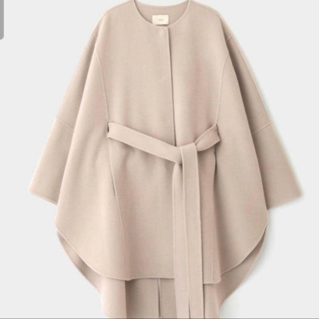 LE PHIL ルフィル ソフトウールリバーポンチョコート - メルカリ