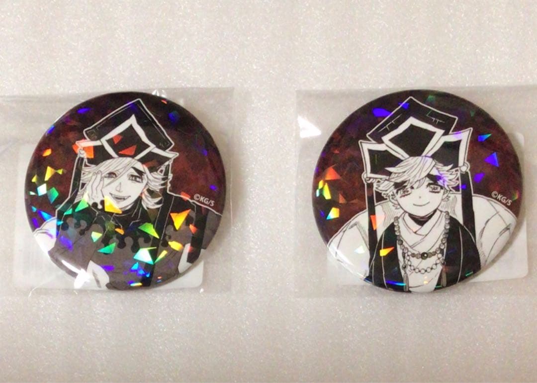 鬼滅の刃 オールスター缶バッジ 童磨 2種 - メルカリ