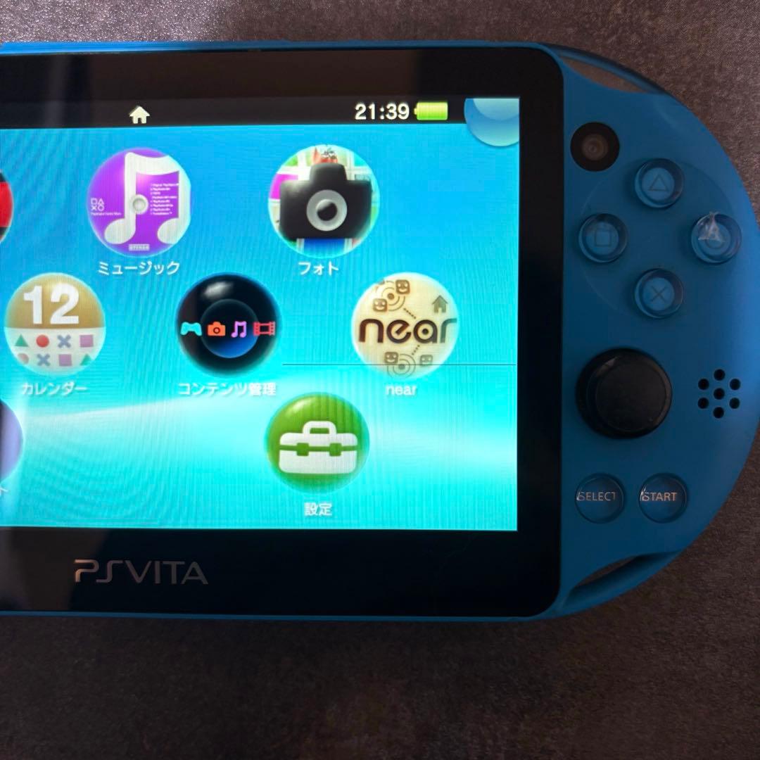 PS Vita PCH-2000 アクア・ブルー ジャンク 本体 - メルカリ
