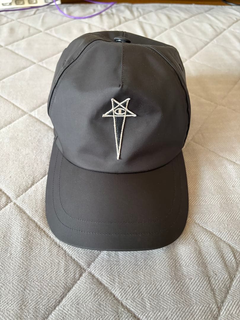 Rick Owens × Champion キャップ Black Champion Edition Baseball Cap by Rick Owens on Sale