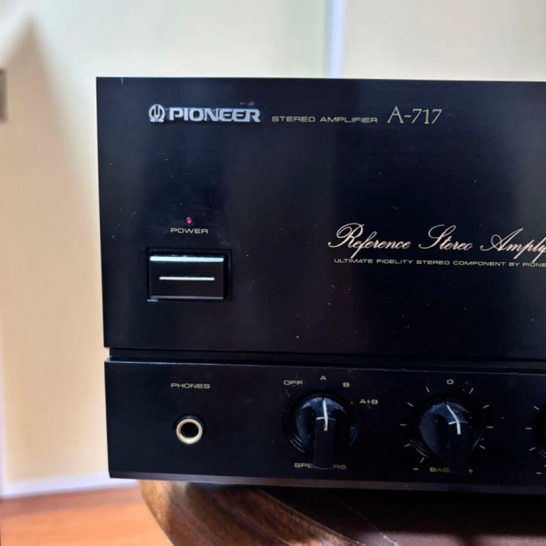 美品 Pioneer A-717 プリメインアンプ 1987年製 動作品