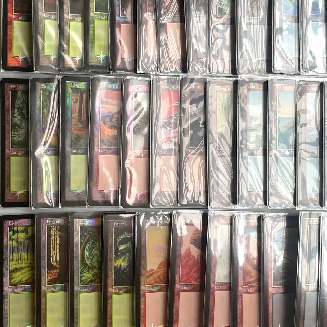 MTG 旧枠 英語 FOIL 基本土地 基本地形 セミコンプ まとめ売り 希少