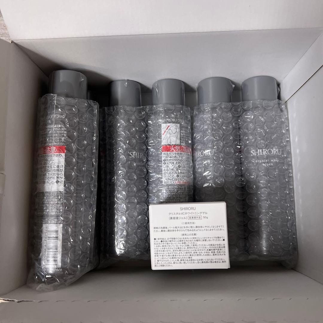 SHIRORU 洗顔料 150ml 6本セット おまけ付