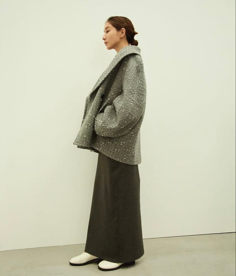 MINAMI TANAKA×CLANE OVER TWEED COAT 0サイズ - メルカリ