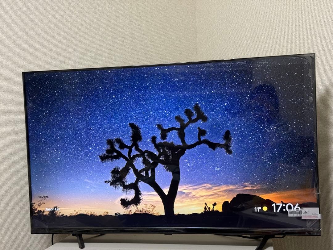 TCL 43型4K対応チューナーレス スマートテレビ（TL-4302UHD） - メルカリ