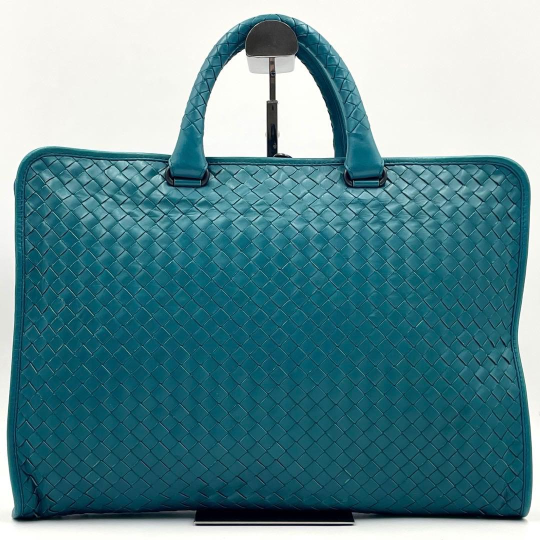 極美品】ボッテガヴェネタ イントレチャート 2wayブリーフケース